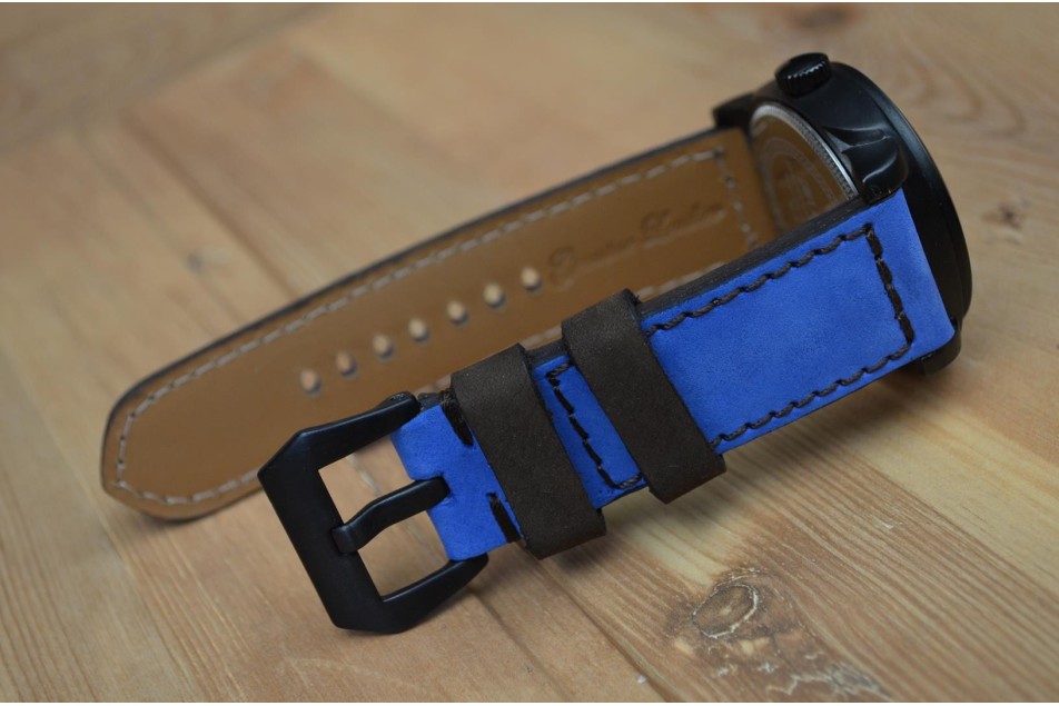 NOBUCK FOREST - AZUL NAVY - MARRON