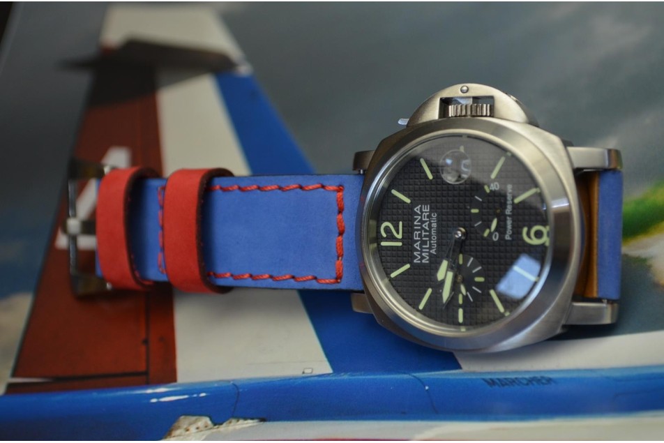 NOBUCK FOREST - AZUL NAVY - ROJO