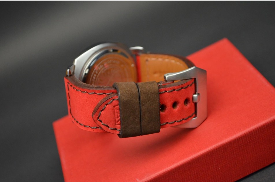 NUBUCK FOREST - RED BROWN