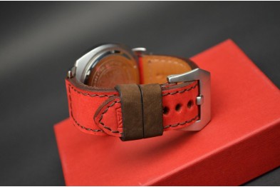 NUBUCK FOREST - RED BROWN