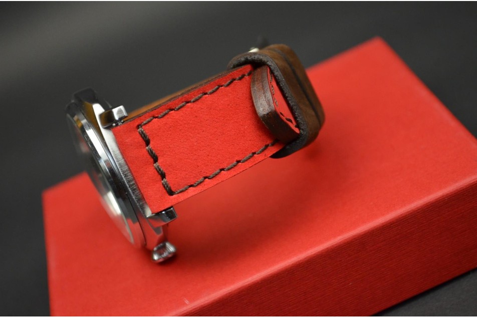NOBUCK FOREST - ROJO MARRON