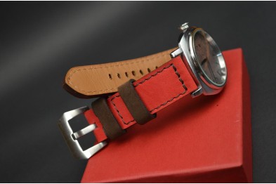 NUBUCK FOREST - RED BROWN