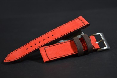 NUBUCK FOREST - RED BROWN