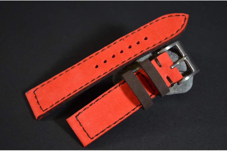 NUBUCK FOREST - RED BROWN